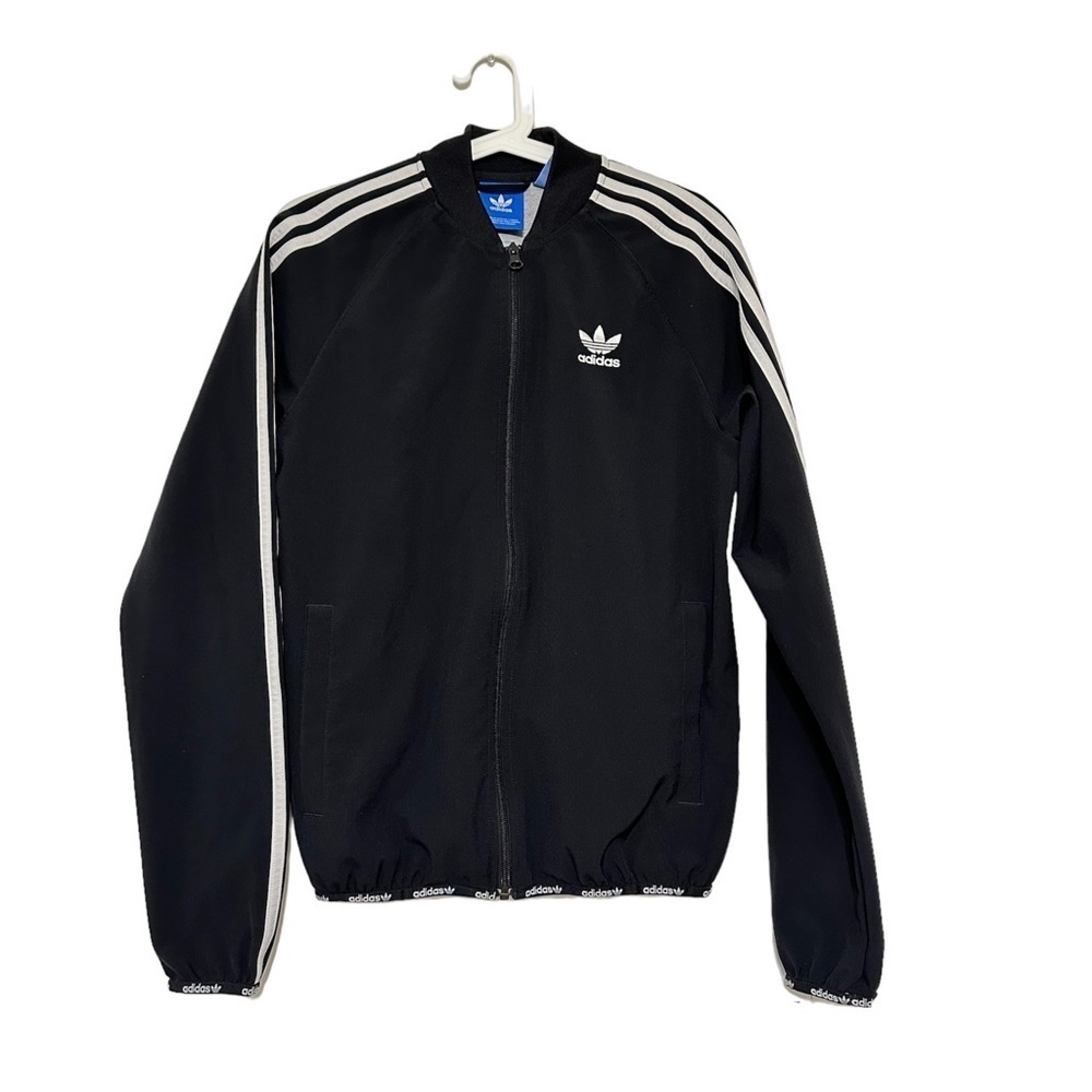 Adidas zip up track jacket size small
